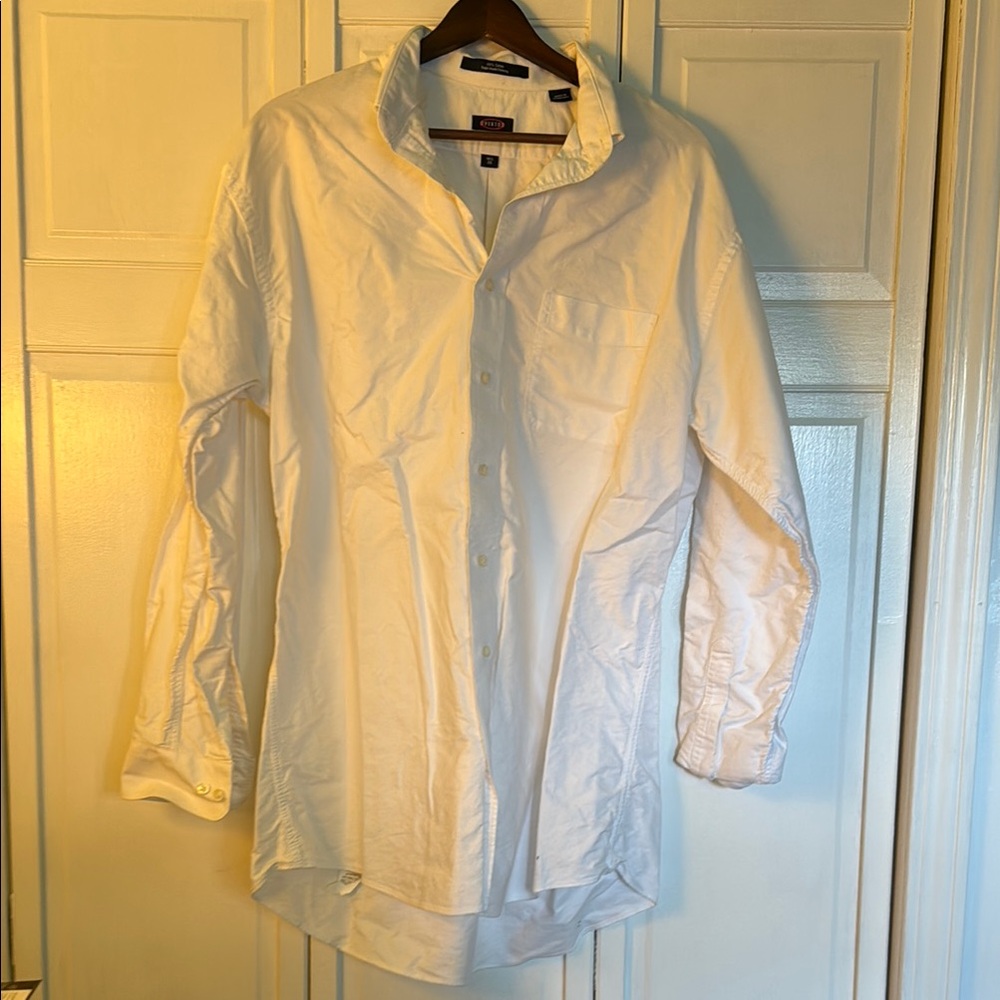 Classic White Men's Shirt